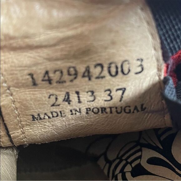 FLY LONDON Suede Ankle Boots Heel Red 37 - Picture 11 of 11